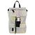 FENDI Zucca Canvas Schultertasche aus Nylon in Weiß Silber authentisch am10182V - Ansicht 13