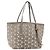 Jimmy Choo Sasha S Tote Bag Leather Silver Gold Auth BA9385 Silvery Golden
