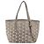 Jimmy Choo Sasha S Tote Bag Leather Silver Gold Auth BA9385 Silvery Golden - view 13