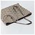 Jimmy Choo Sasha S Tote Bag Leather Silver Gold Auth BA9385 Silvery Golden - view 6