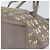 Jimmy Choo Sasha S Tote Bag Leather Silver Gold Auth BA9385 Silvery Golden - view 9