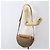 Bolsa Sherry Line em PVC Bege Micro GG Supreme Web da GUCCI 001 58 0918 Auth 148581 Dourado - vista 22