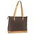 Céline Borsa tote in tela Macadam CELINE in pelle PVC marrone oro Auth ep12590 D'oro