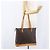 Céline Borsa tote in tela Macadam CELINE in pelle PVC marrone oro Auth ep12590 D'oro - vista 21