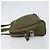 PRADA Borsa a mano in nylon khaki argento autentica 159348 Cachi - vista 4