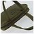 PRADA Borsa a mano in nylon khaki argento autentica 159348 Cachi - vista 6