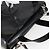Bolsa de Mão GUCCI Esmalte 2 vias Preto Prata 000 1013 0504 Auth ep12477 - vista 6