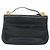 Borsa a mano in pelle Christian Dior 2 in 1 Nero Oro Auth am10322 D'oro - vista 2
