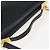 Borsa a mano in pelle Christian Dior 2 in 1 Nero Oro Auth am10322 D'oro - vista 7