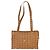 Borsa Tote MCM Logogram Vicetos PVC Marrone Oro Auth BA9359 D'oro - vista 13