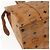 Borsa Tote MCM Logogram Vicetos PVC Marrone Oro Auth BA9359 D'oro - vista 16