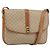 Céline Borsa a Spalla in Tela Macadam CELINE PVC Beige Oro Auth 159212 D'oro