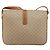 Céline Borsa a Spalla in Tela Macadam CELINE PVC Beige Oro Auth 159212 D'oro - vista 2