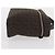 Céline Pochette da trucco in tela Macadam C di CELINE, marrone e argento, autentica ka1279 - vista 3