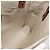 Chloé Woody La Tote Bag Canvas Leder Beige Braun Auth ka1346 - Ansicht 18