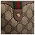 Borsa Sherry Line GG Supreme Web di GUCCI in PVC beige e oro 156 02 066 Auth BA9285 D'oro - vista 17