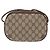 Borsa Sherry Line GG Supreme Web di GUCCI in PVC beige e oro 156 02 066 Auth BA9285 D'oro - vista 2