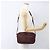 Cartier Borsa a Spalla Must Line in Pelle Bordeaux Oro Auth am10220 D'oro Bordò - vista 22