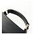 PRADA Borsa a mano in nylon pelle nera argento autentica bs32080 Nero - vista 14