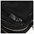 PRADA Borsa a mano in nylon pelle nera argento autentica bs32080 Nero - vista 22
