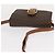 Céline Borsa in tela Macadam Celine con motivo carrozza in pelle PVC marrone e oro Auth 159345 D'oro - vista 6
