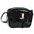 Borsa a spalla Salvatore Ferragamo in pelle verniciata nera e oro Auth ka1226 Nero D'oro