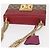 Gucci Borsa a Spalla GG Supreme Chain in PVC Beige Oro 409487 Auth gh1509 D'oro - vista 6