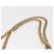 Gucci Borsa a Spalla GG Supreme Chain in PVC Beige Oro 409487 Auth gh1509 D'oro - vista 8