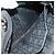 Christian Dior Borsa Lady Dior Canage in denim nero e argento Auth 160182 - vista 23