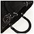 Christian Dior Borsa Lady Dior Canage in denim nero e argento Auth 160182 - vista 6