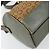 Céline Borsa a Spalla in Tela Macadam C di CELINE Khaki Oro Auth 159213 D'oro Cachi - vista 14