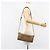 Céline Borsa a Spalla in Tela Macadam C di CELINE Khaki Oro Auth 159213 D'oro Cachi - vista 22