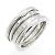 Bulgari Anello B.zero1 3 bande in oro bianco Bvlgari D'oro