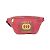 Marsupio in pelle rossa Gucci Rosso