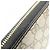 Billetera bi-fold Gucci GG Emblem Negro Beige - vista 4