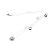 Collana Gucci Flora in oro bianco con diamanti Argento - vista 10