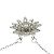 Collana Gucci Flora in oro bianco con diamanti Argento - vista 3