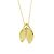 Tiffany & Co Colar Tiffany Leaf Fin em Ouro Amarelo (18K) Dourado
