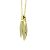 Tiffany & Co Colar Tiffany Leaf Fin em Ouro Amarelo (18K) Dourado - vista 2