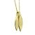 Tiffany & Co Colar Tiffany Leaf Fin em Ouro Amarelo (18K) Dourado - vista 3