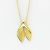 Tiffany & Co Colar Tiffany Leaf Fin em Ouro Amarelo (18K) Dourado - vista 5