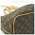 Borsa Louis Vuitton Monogram Palermo PM Marrone - vista 3