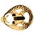 Timeless Orecchini a clip placcati in oro Chanel Coco Mark D'oro - vista 3