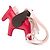 Charm Rodeo Pegasus PM di Hermès Marrone Rosa - vista 2
