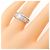 Tiffany & Co Anello Tiffany Atlas in Oro Bianco D'oro - vista 4