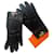 Hermès Lederhandschuhe "Soya" Hermes Größe 6,5 Schwarz