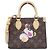 Louis Vuitton Monogram On the Go BB Handbag Brown