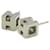 Hermès Carge d'Ache H Cube Earrings Silvery Cream  - view 5