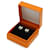 Hermès Carge d'Ache H Cube Earrings Silvery Cream  - view 7