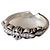 Anello Baby Floral Chrome Hearts con diamanti pavé Silver hardware